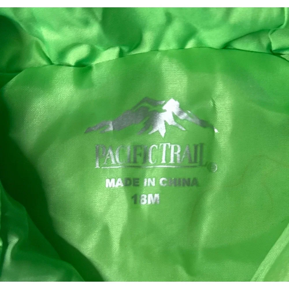 Pacific Trail Baby 18M Blue‎ Puffer Hooded Jacket